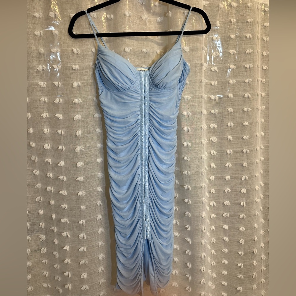 Pastel Blue Medium Size Dress